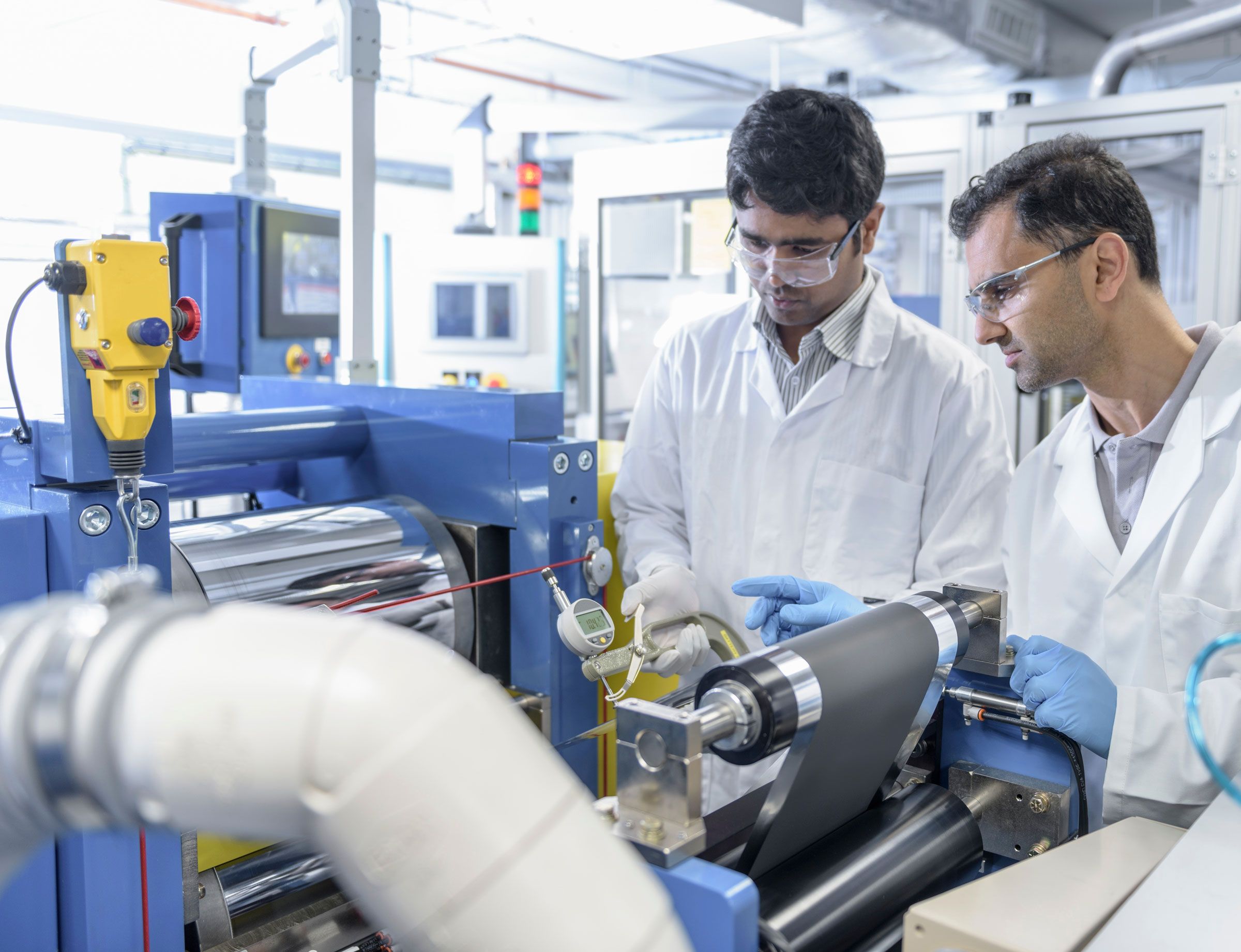 Lithium ion battery production