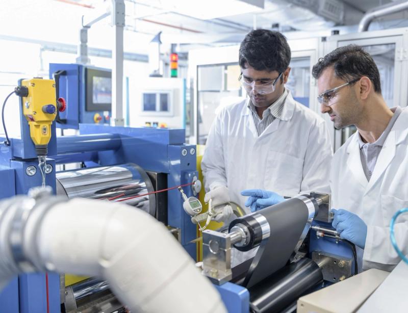 Lithium ion battery production