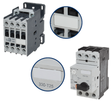 Motor Control Devices with identification markers