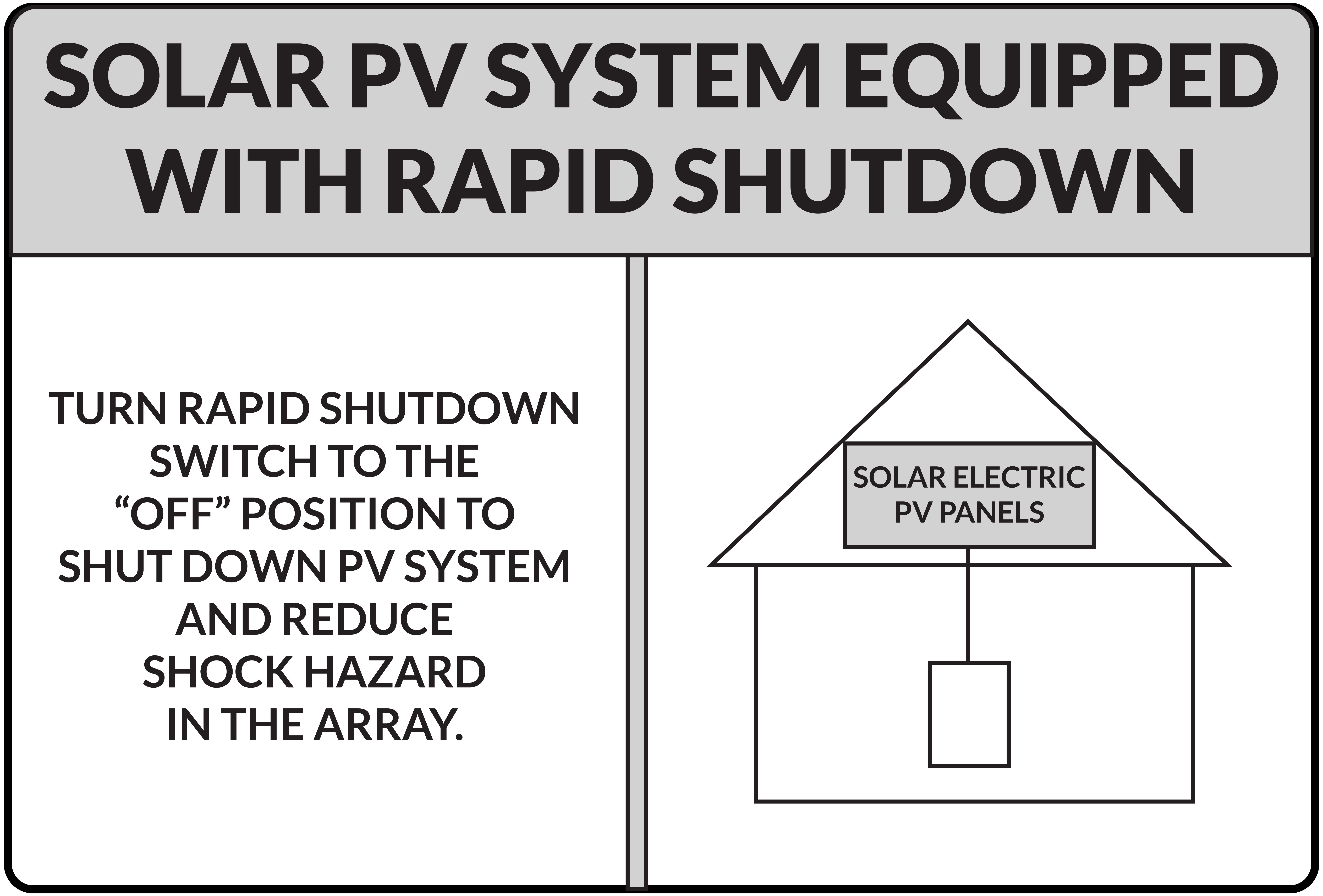 NEC 690.12(D), Buildings with Rapid Shutdown