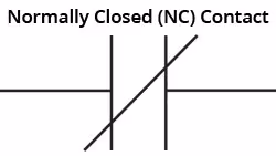 Normally Closed Contact Symbol