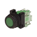 30mm Push Button, Non-Illuminated, Momentary, IP20 Guard (PN: PBO-FCGN-NO-IP20)