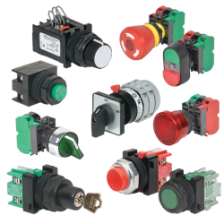 Pushbuttons, Switches & Indicator Lights