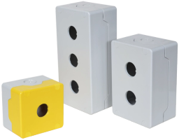 Polycarbonate Enclosures for use with 22mm IEC Pilot Devices