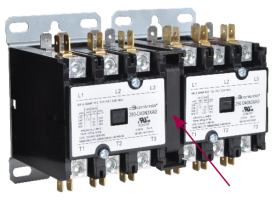 Reversing Definite Purpose Contactor with Integrated Mechanical Interlock