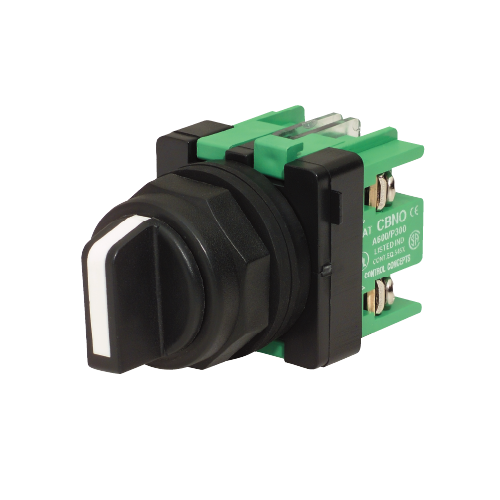 30mm Selector Switch (PN: SSO3-SHWE-NO/NO)