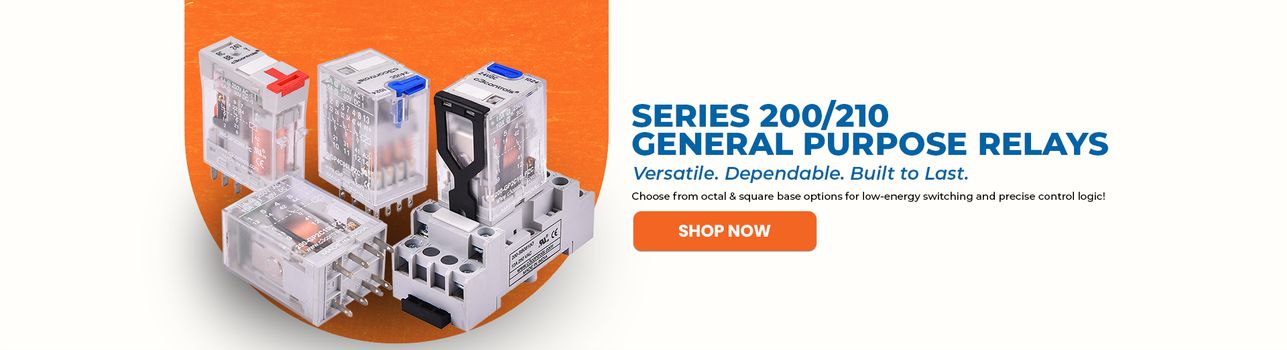 Series 200/210 General Purpose Relays