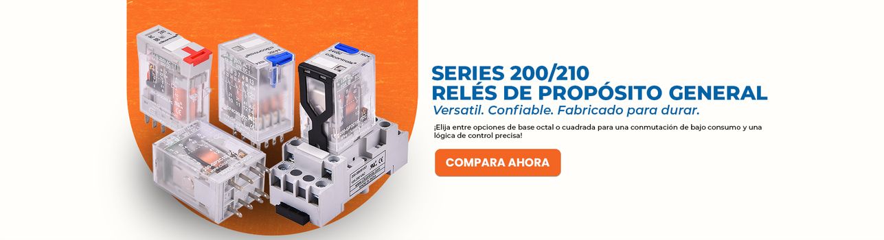 Series 200/210 General Purpose Relays