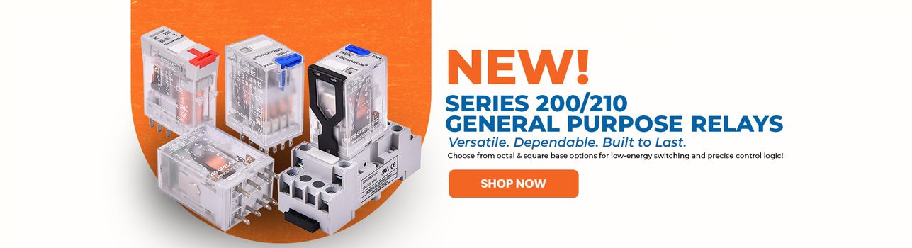 Series 200/210 General Purpose Relays