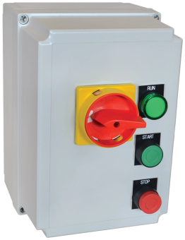 Series E630 Enclosed DOL Starter Assembly, MPCB + Contactor + Pilot Devices