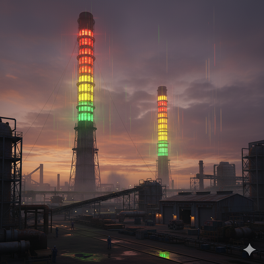 Smoke Stack Tower Light
