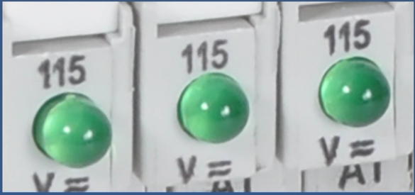 Visible indication of Terminal Block Relay status