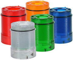 Columna de señalización modular de luces LED