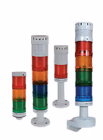 Columnas luminosas ensambladas de fábrica