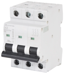 UL 1077 Supplementary Protector, 3 Pole