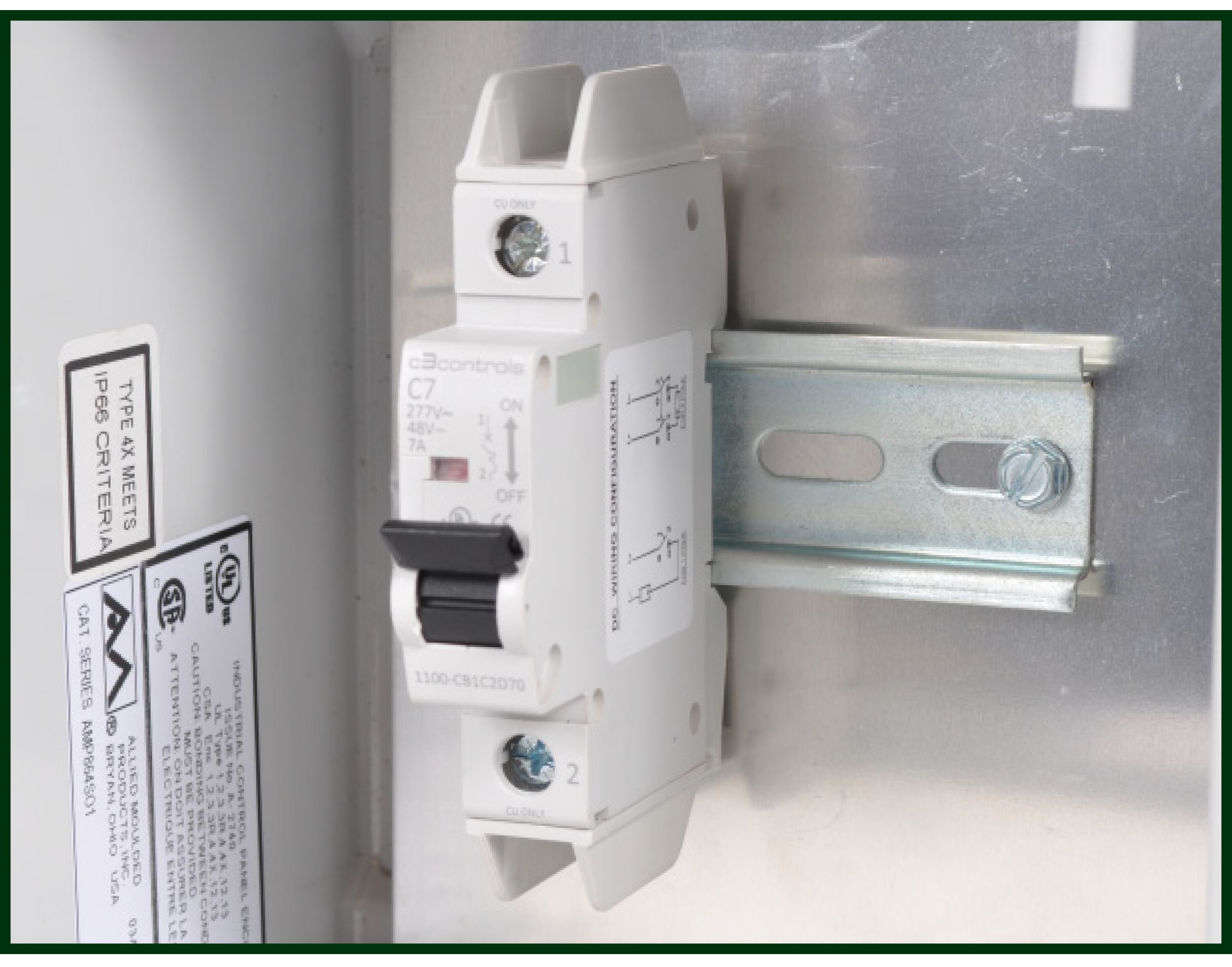 DIN Rail mounted Miniature Circuit Breaker