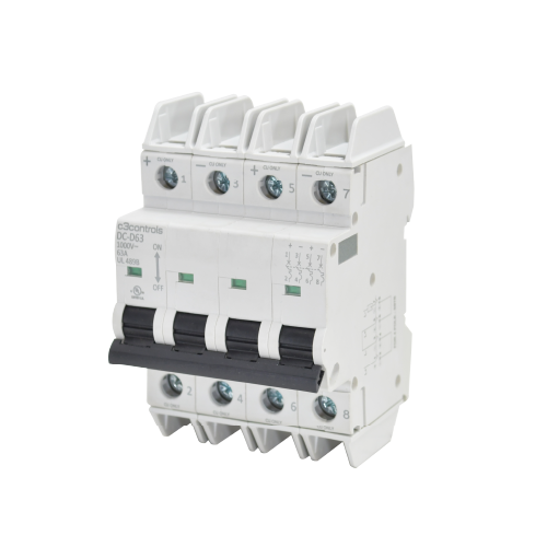 Miniature Circuit Breaker, UL489B, 4 Pole (Series 1110)
