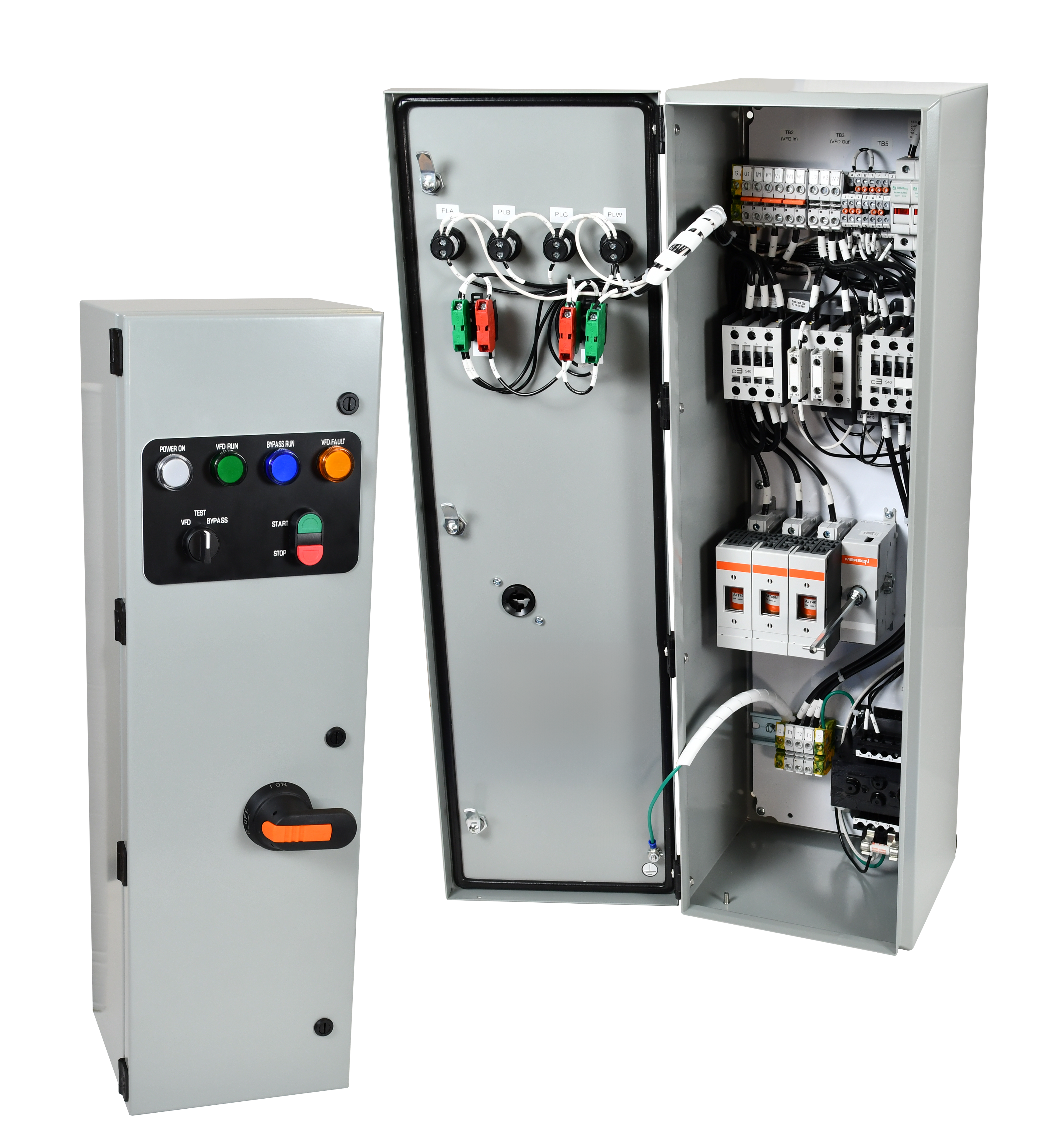 VFD Bypass Panel with Local Bypass Control