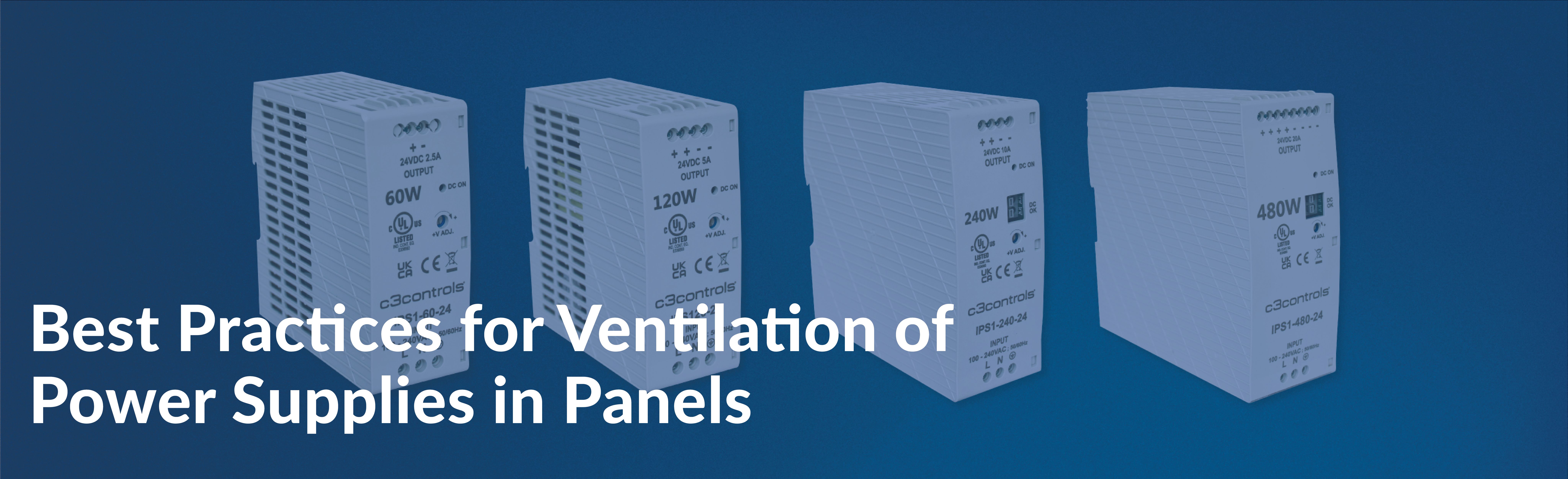 c3controls Series IPS - Industrial Power Supplies