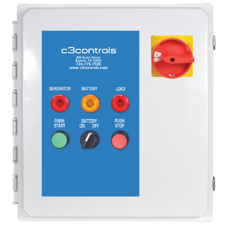 control panel enclosure Gensets