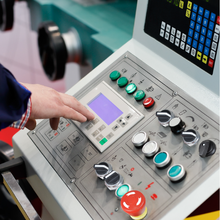 control panel metal fab