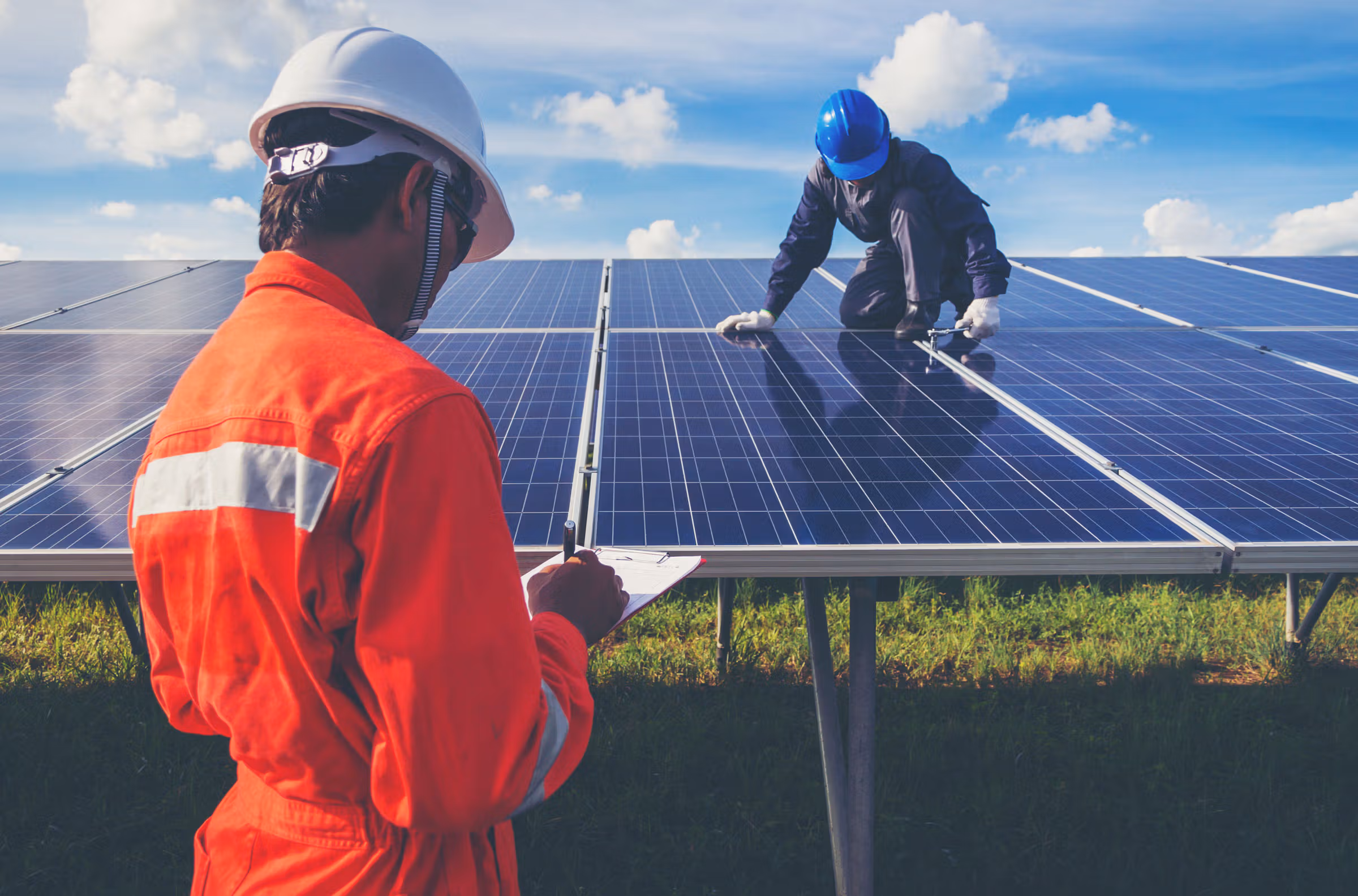 Operation and maintenance at a solar power plant