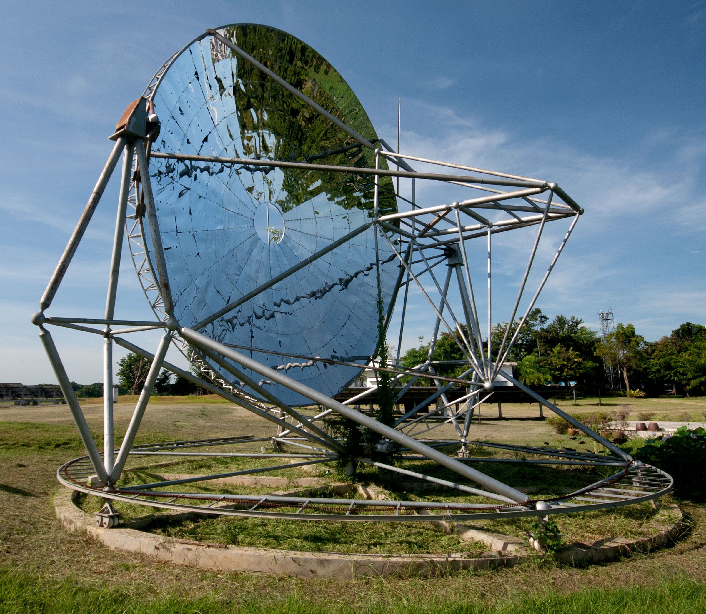 Parabolic dish - solar energy collector