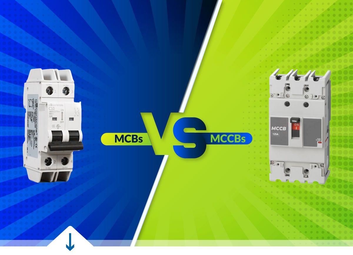 MCBs vs MCCBs: Learn which circuit breaker is best suited for your electrical protection needs.