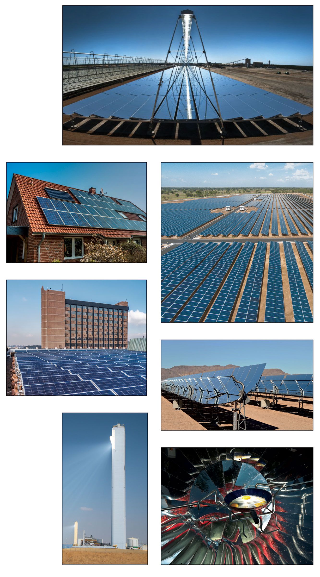 Production of Electricity by converting Solar Energy