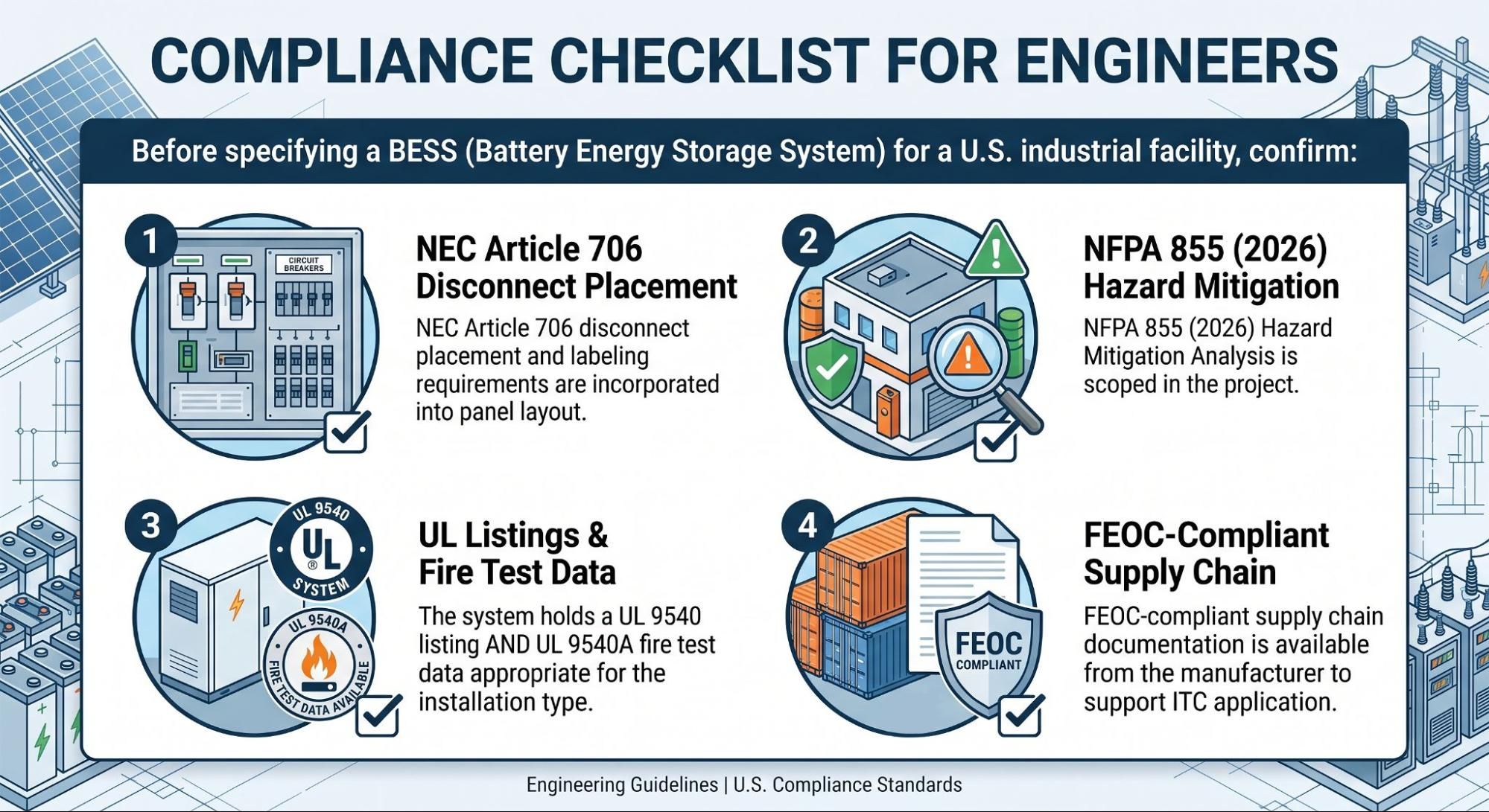 Energy Storage Systems USA: 2026 Guide to BESS & Industrial Specs ...