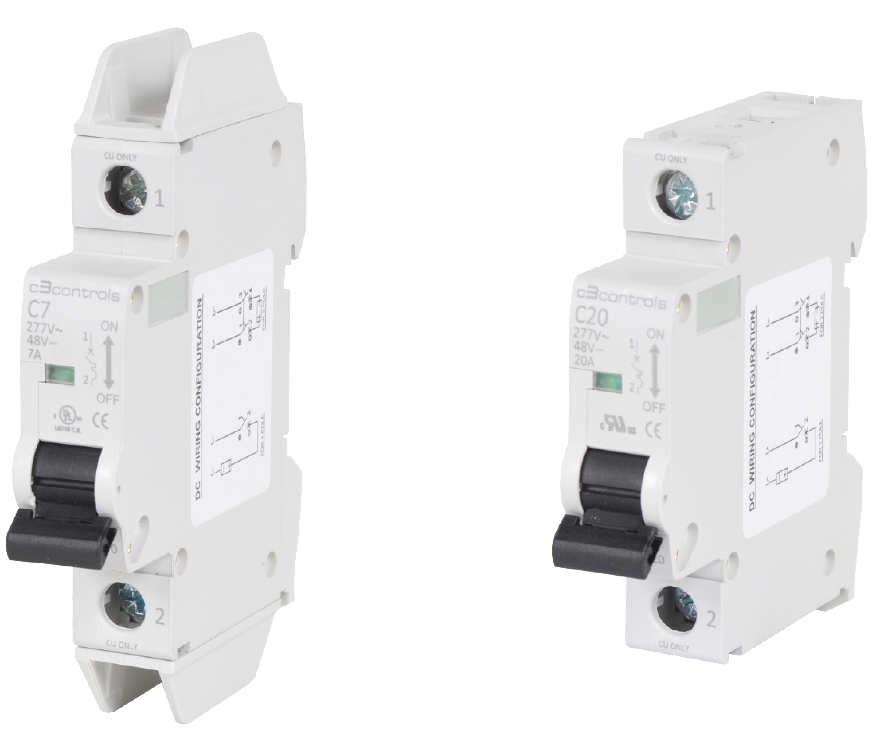 DIN Rail Mounted Siemens 5SY63067 Supplementary Protector 6 Ampere Maximum 3 Pole Breaker UL 1077 Rated Tripping Characteristic C 