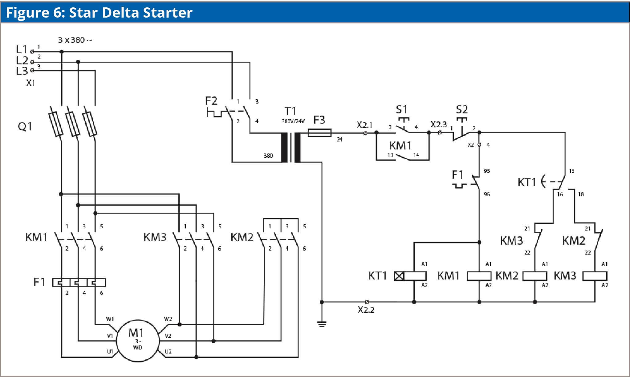 Typical Motor Starter Wiring Diagram from img.c3controls.com