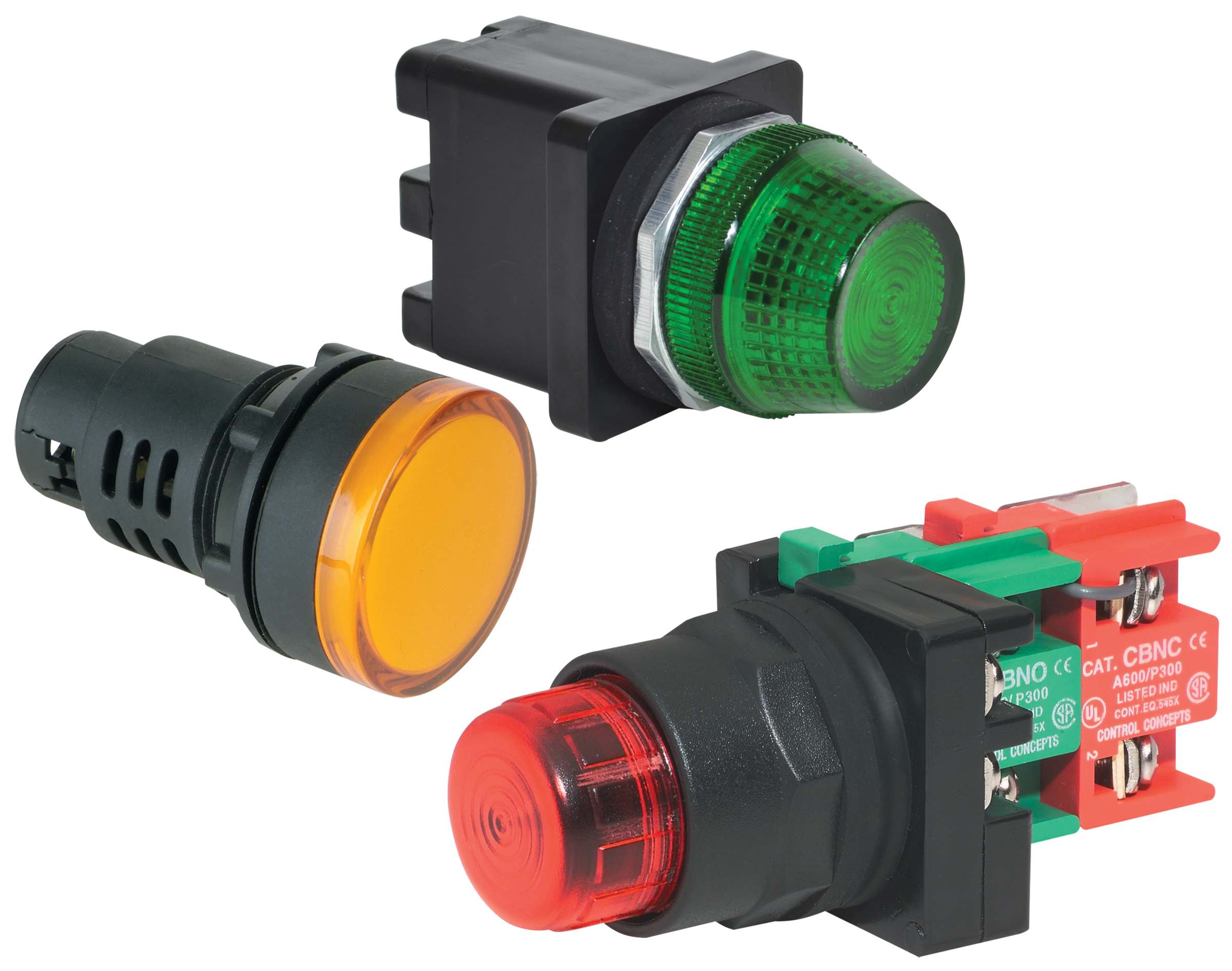 30mm Pilot Lights Indicating Lights with Various Light Modules