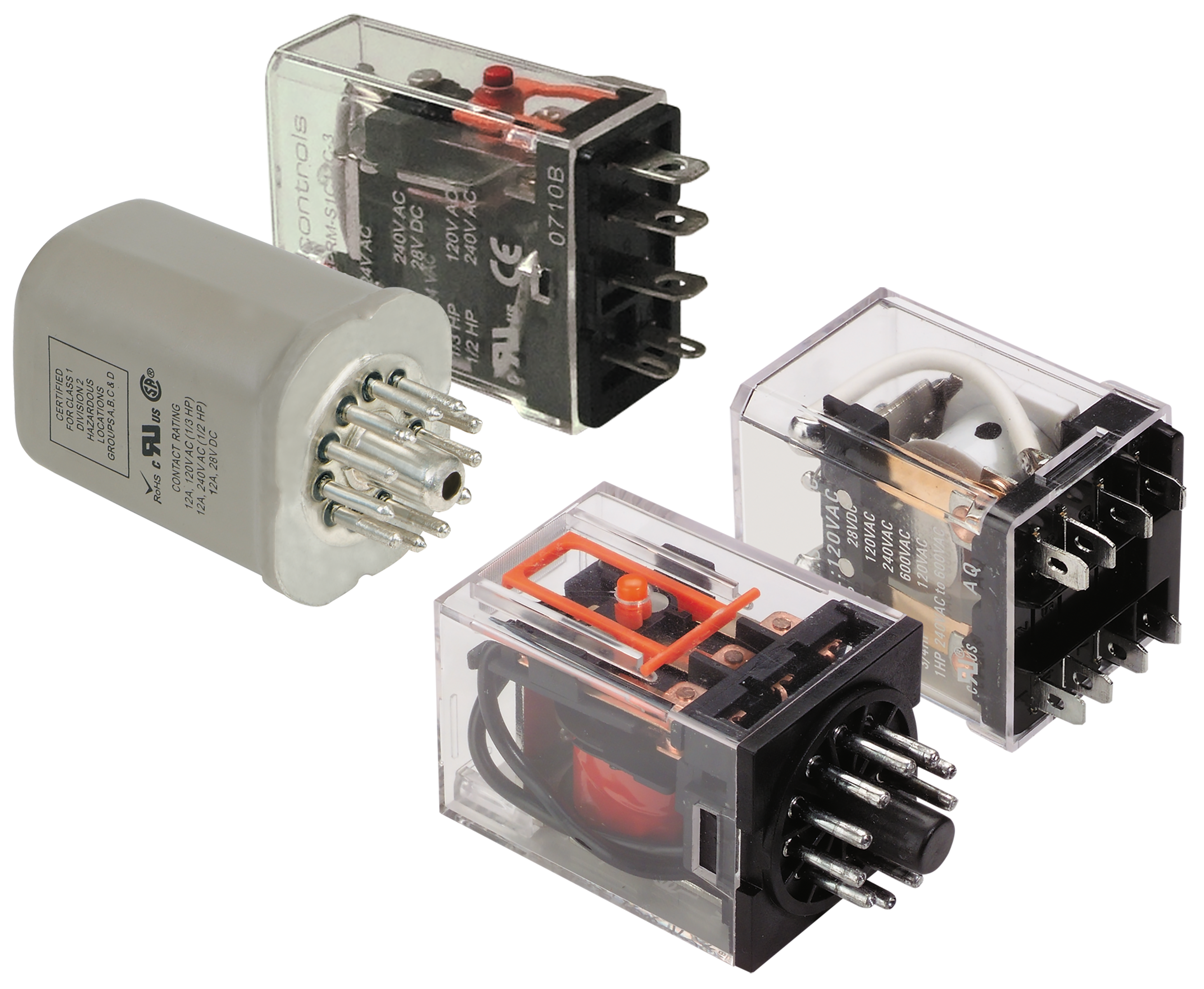 Square Base General Purpose Relays For Control Logic Operations C3controls